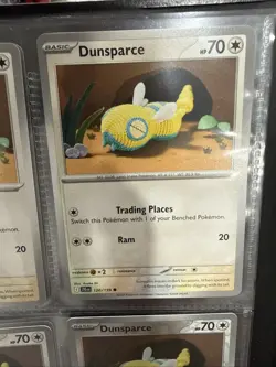 4 Dunsparce 120/159 Sv09: Journey Together Regular Pokemon Card NM* - Image 3