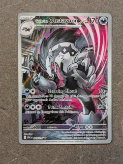 Pokemon Card 2026 OBSTAGOON Illustration Rare IR 245/217 Ascended Heroes NM/M - Image 2