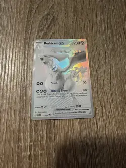 Pokemon TCG Reshiram EX Full Art Ultra Rare Holo Card 173/086 - Image 1