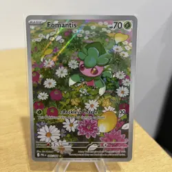 Fomantis - 085/084 - Illustration Rare - Pitch Black - Pokemon Card - Image 1