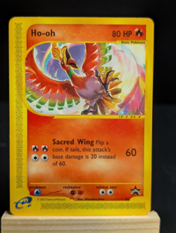 🔥 Pokemon TCG Ho-Oh Card Black Star Promo Regular Card 52/53 WOTC Lp-/MP - Image 1