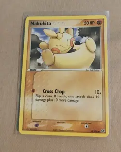 Pokemon TCG Makuhita 54/106 Emerald Regular NM/LP+ Card - Image 1