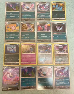 ZUBAT, GOLBAT, & CROBAT BUNDLE OF POKEMON CARDS - Image 1