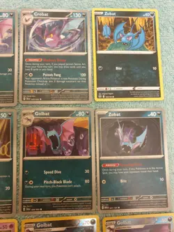 ZUBAT, GOLBAT, & CROBAT BUNDLE OF POKEMON CARDS - Image 3