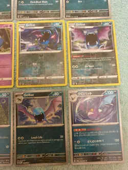 ZUBAT, GOLBAT, & CROBAT BUNDLE OF POKEMON CARDS - Image 5