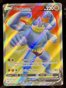 Pokemon TCG: Astral Radiance - Machamp V 171/189 Full Art Ultra Rare NM - Image 1