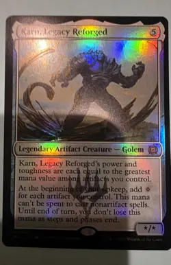 Karn, Legacy Reforged March of the Machine: The Aftermath Foil Mtg M/NM Mythic - Image 1
