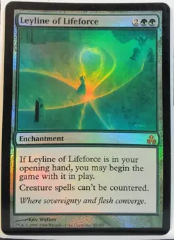 Leyline of Lifeforce Guildpact #90 Foil NM MTG Near Mint - Image 1
