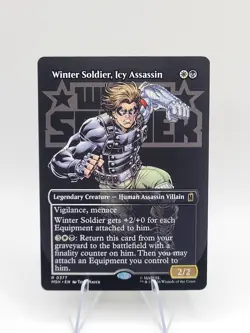 Winter Soldier, Icy Assassin (Borderless) Marvel Super Heroes Regular - Image 1