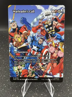 Warleader's Call (Borderless) Marvel Universe Eternal-Legal Regular - Image 1