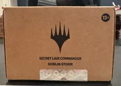 MTG Secret Lair Commander Deck: Goblin Storm – Sealed/New | IN HAND - Image 2