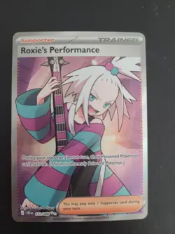 Roxie's Performance 112/086 Ultra Rare Chaos Rising Pokemon Holo NM/M - Image 1