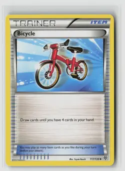 Bicycle #117/135 Plasma Storm Uncommon Pokemon TCG LP - Image 1