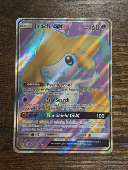 Jirachi GX 79a/236 Full Art Unified Minds Promo Alternate Art Pokemon NM - Image 1