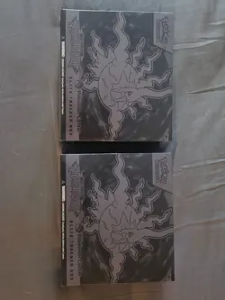 Pitch Black Pokemon Center ETBs X2 COMES WITH PROTECTORS - Image 2