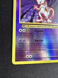 Mewtwo 2016 Pokemon XY Evolutions Reverse Holo #51/108 - Image 5