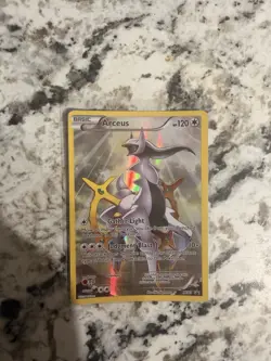 Pokemon TCG Arceus XY83 Black Star Promo Legendary Collection Lightly Played - Image 1