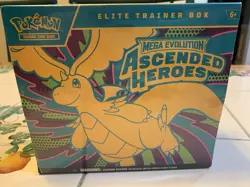 Pokemon TCG - Ascended Heroes Elite Trainer Box ETB - New, Sealed, 1 Small Tear - Image 1