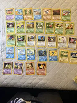 1st edition Neo genesis 32 cards with Neo genesis Hotfoot theme deck Box pokemon - Image 2