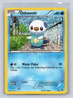 Oshawott 004/012 Holo Promo McDonald's Promos 2011 Pokemon MP - Image 1