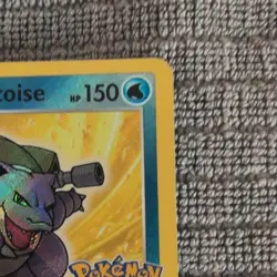 Radiant Blastoise 018/078 Holo Radiant Rare Pokemon GO EN 2022 150 HP - Image 2