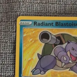 Radiant Blastoise 018/078 Holo Radiant Rare Pokemon GO EN 2022 150 HP - Image 3