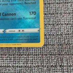 Radiant Blastoise 018/078 Holo Radiant Rare Pokemon GO EN 2022 150 HP - Image 5