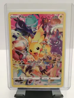 Pikachu 160/159 Crown Zenith Secret Rare Full Art Holo Pokemon TCG EN NM - Image 1