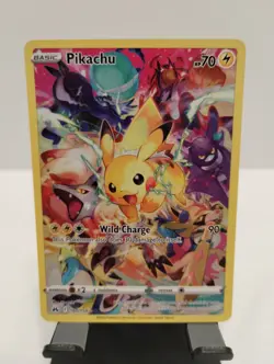 Pikachu 160/159 Crown Zenith Secret Rare Full Art Holo Pokemon TCG EN NM - Image 4