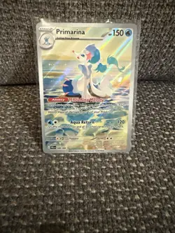 Primarina 088/084 Illustration Rare Pitch Black Pokemon NM - Image 1
