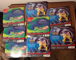 Pokemon TCG Mega Evolution + Phantasmal Flames Raikou 2-pack Blister + Oddish - Image 2