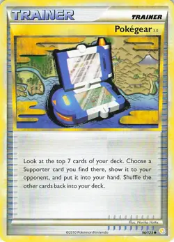 Pokegear 3.0 96/123 Uncommon HeartGold & SoulSilver Pokemon Lightly Played - Image 1
