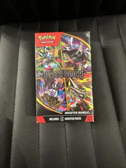 x3 Pokemon TCG: Mega Evolution Pitch Black Booster Bundle New/Sealed In Hand - Image 1