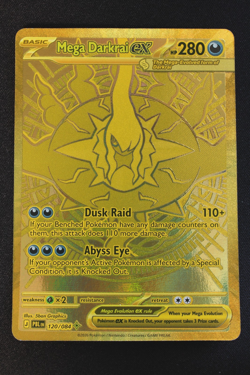 Pokemon Mega Darkrai ex Holo Mega Hyper Rare NM - Pitch Black 120/084 - Image 1