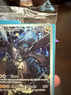 Pokemon TCG N's Zekrom 031 MEP Holo Promo English Ascended Heroes ETB sealed - Image 3