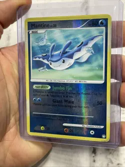 Mantine Rare Mysterious Treasures 29/123 Reverse MP Moderately Played Pokemon - Image 2