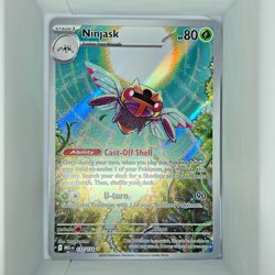 Pokemon TCG Mega Evolution Ninjask Illustration Rare 137/132 NM - Image 1