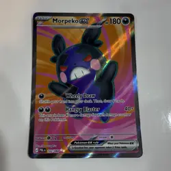 The Pokemon Company Morpeko ex 102/084 Paldean Fates Holo DR English 180 HP - Image 1