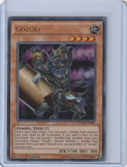 Yugioh DUSA-EN020 Gozuki - Ultra Rare Ist Edition - Image 1
