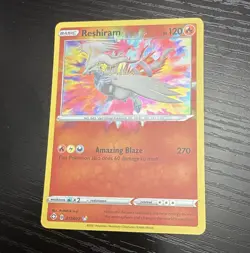Reshiram 017/072 Shining Fates Amazing Rare Holo ENG Pokemon TCG - Image 1
