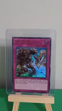 2018 Yugioh Danger! Zone Trap Card CYHO-EN087 Cybernetic Horizon Ultra Rare - Image 5