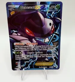Pokemon Genesect EX Team Plasma 97/101 Plasma Blast Full Art Holo - Image 1