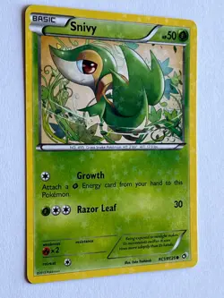 Snivy RC1/RC25 Legendary Treasures: Radiant STARFOIL Pokemon - Image 2