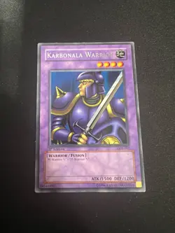 Karbonala Warrior Rare 1st LOB-067 1st Asian English Light Play Yugioh - Image 1