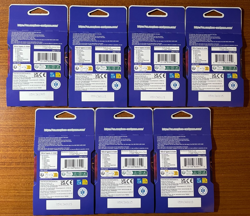 LOT (7) ONE PIECE TCG THE AZURE SEA'S SEVEN OP14 Sleeved BOOSTER PACKS English - Image 2