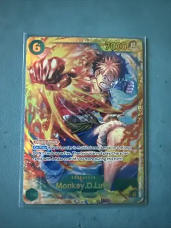 One Piece - Monkey D Luffy SEC OP13-118 - Carrying On His Will Near Mint - Image 1