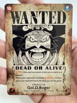 Gol.D.Roger OP09-118 (SP) (Wanted Poster) OP09-118 Carrying On His Will Foil - Image 1