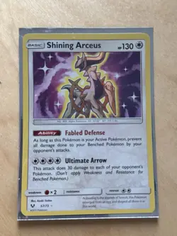 Pokemon TCG Shining Arceus Shining Legends 57/73 Reverse Holo Holo Rare - Image 1
