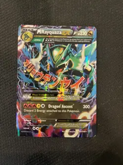 Pokemon TCG M Rayquaza EX 2015 XY Roaring Skies Ultra Rare 61/108 - Image 1