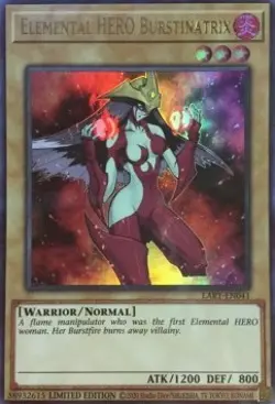 Elemental HERO Burstinatrix [LART-EN041] Ultra Rare Near Mint Limited - Yugioh s - Image 1